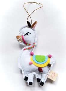 Sami - Baby Alpaca Ornament